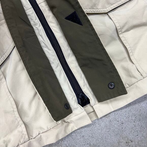 Vintage Orvis Fly Fishing Field Gore Tex Jacket Hooded Tan M Gorpcore Outdoors - Picture 4 of 16